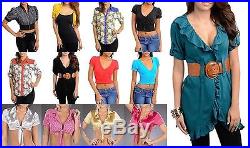 New Lot Wholesale 40 Pcs Mixed Womens Dresses Tops Jeans Juniors Clothing S M L