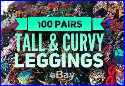 New Lularoe Leggings Tc Tall Curvy Ws Wholesale Lot 100 Pairs Piece Resell Make
