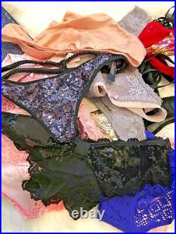 New Victoria's Secret Lot 25 SMALL Panties Wholesale Underwear Random Styles