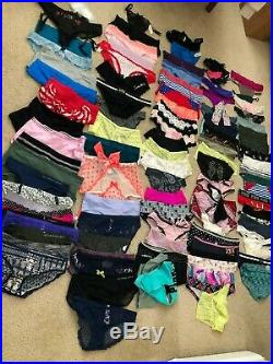 New Victoria's Secret Panty Random Lot 100 Wholesale THONG-BIKINI-CHEEKY-MORE