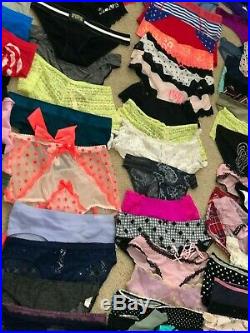 New Victoria's Secret Panty Random Lot 100 Wholesale THONG-BIKINI-CHEEKY-MORE