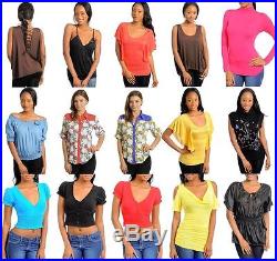 New Wholesale Lot Women Apparel Clothing Tops Pants Skirts Lingerie S M L XL