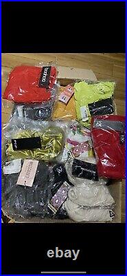 New sale on now mix boxes 100items for £160 job lot wholesale branded clothing