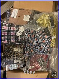 New sale on now mix boxes 100items for £160 job lot wholesale branded clothing