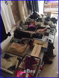 Over 400- Wholesale Joblot Ladies/men's branded Clothes & Shoes. Armani, Versace
