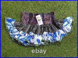 Patchwork mini rara skirt hippy festival MULTI BUY DISCOUNT wholesale handmade