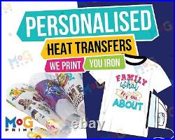 Personalised DTF Heat Transfer Designs Wholesale Custom DIY T-Shirt Gang Sheets
