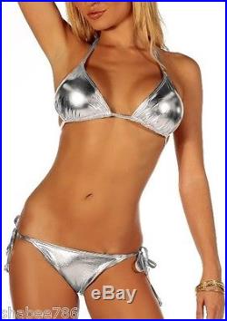 R1i 200 Pcs WHOLESALE LOT SEXY Brazilian Bikinis METALLIC DANCER LINGERIE RAVE
