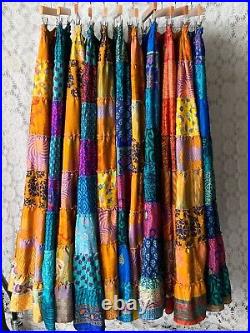 UK seller Wholesale 11pc Vintage Fabric Sari Flared Palazzo Pants Hippy Boho