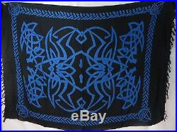 US SELLERlot of 4 wholesale celtic knotwork sarong pagan wiccan altar cloth
