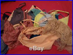 VICTORIAS SECRET NWT Wholesale Lot of 50 Unlined Bralette Bras Mixed XS S -NWT