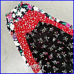 VINTAGE WHOLESALE LADIES FLORAL SUMMER BUTTON FRONT SKIRTS WOMENS GRADE A x 20