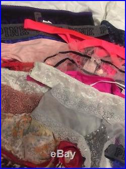 Victoria's Secret Panty Lot 25 Piece Size Large Wholesale Resale NWT VS & PINK