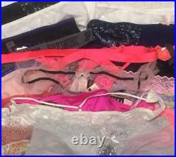 Victoria's Secret Panty Lot 50 Piece All Sizes Wholesale Resale NWT VS & PINK