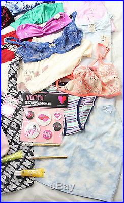 Victoria's Secret/Victoria's Secret Pink Wholesale Lot Of 20 Assorted Items NWT