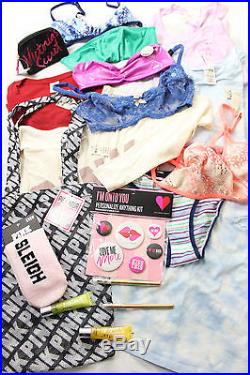 Victoria's Secret/Victoria's Secret Pink Wholesale Lot Of 20 Assorted Items NWT