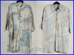 Vintage 90s Crazy Print Shirts Casual Mens Retro Job Lot Wholesale x20 -Lot587