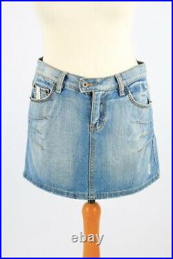 Vintage Denim Skirts 90s Retro Casual Job Lot Wholesale x15 Pieces -Lot859