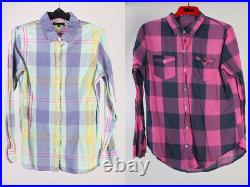 Vintage Designer Tops Shirts Polo Lacoste Tommy Job Lot Wholesale x20 -Lot380