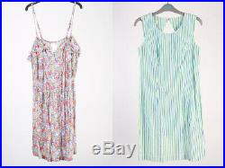Vintage Dresses 80s 90s Patterned Coloured Women's Job Lot Wholesale x30 -Lot357