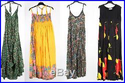 Vintage Dresses 80s 90s Patterned Coloured Women's Job Lot Wholesale x50 -Lot356