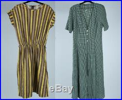 Vintage Dresses Retro 70s 80s 90s Smart Ladies Job Lot Wholesale x20 -Lot664