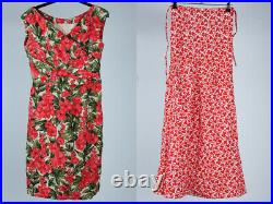 Vintage Dresses Retro 80s 90s Floral Plain Pattern Job Lot Wholesale x20 -Lot662