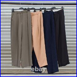 Vintage Ladies High Waist Trouser Wholesale Job Lot 45kg Bale
