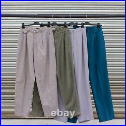 Vintage Ladies High Waist Trouser Wholesale Job Lot X 40