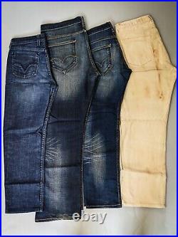 Vintage Levi's Job Lot 501 Mixed 12 x Denim Jeans Wrangler USA Bundle Wholesale