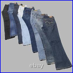 Vintage Levis Jeans Women Job Lot Wholesale Low-mid Rise X20 Pieces Grade A