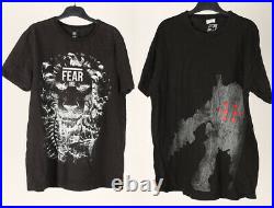 Vintage Punk Gothic T-Shirts Music Black Dark Job Lot Bulk Wholesale x20 -Lot557