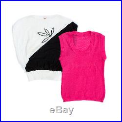 Vintage Short Sleeve Ladies 80's Knit Tops Wholesale Job Lot X 40