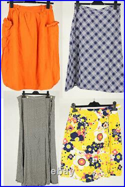 Vintage Skirt Long & Midi Pleated Floral Plain 90s Job Lot Wholesale x50 -Lot631