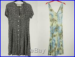 Vintage Summer Dresses Floral Retro 70s 80s 90 Job Lot Wholesale x20 -Lot601