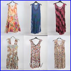 Vintage Summer Dresses Patterned & Floral, Printed Job Lot Wholesale x50 -lot342