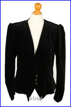 Vintage Velvet Jackets Smart Womens Retro 80s 90s Job Lot Wholesale x10 -Lot698