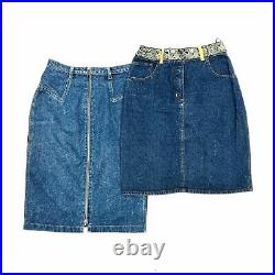 Vintage Wholesale Denim Skirts x 25