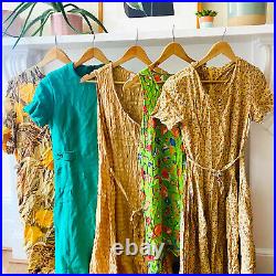 Vintage Wholesale Dresses x 30 Mixed Grade 70s 80s 90s Depop Dress Job Lot