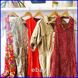 Vintage Wholesale Dresses x 30 Mixed Grade 70s 80s 90s Depop Dress Job Lot