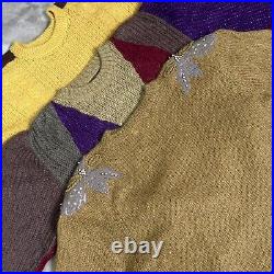 Vintage Wholesale Job Lot Romantic Sweater Jumper 20 pcs Lot 10