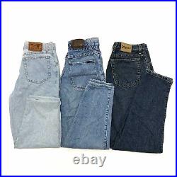 Vintage Wholesale Ladies High Waisted Jeans x 50