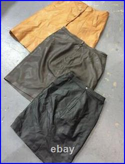 Vintage Wholesale Leather Skirt X 25
