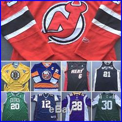 Vintage Wholesale Lot American NBA/NHL/NFL/ Non Team US Sport Jerseys Mix x 25