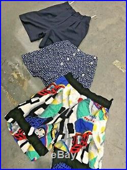 Vintage Wholesale Lot Ladies Floral Shorts Mix x 100