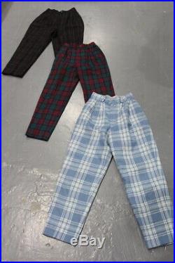 Vintage Wholesale Lot Ladies Pleated Trousers Pants Wool Mix x 100