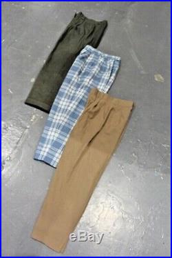 Vintage Wholesale Lot Ladies Pleated Trousers Pants Wool Mix x 25