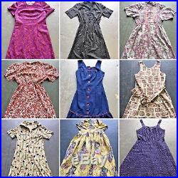 Vintage Wholesale Lot Ladies Women's Summer Dresses Mix x 50