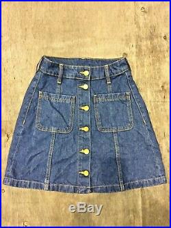 Vintage Wholesale Lot Women's Denim Skirt x 100