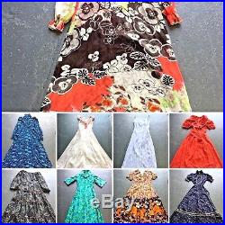Vintage Wholesale Lot Women's Long Maxi Dress x 50